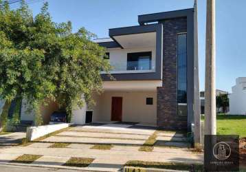 Casa com 3 dormitórios à venda, 200 m² por r$ 870.000 - condomínio terras de são francisco - sorocaba/sp