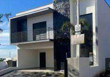 Casa com 3 dormitórios à venda, 200 m² por r$ 990.000 - portal ville flamboyant - porto feliz/sp