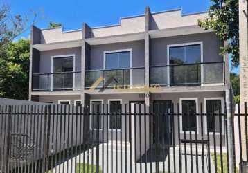 Casa com 2 quartos à venda na rua andré klug, barreirinha, curitiba por r$ 390.000
