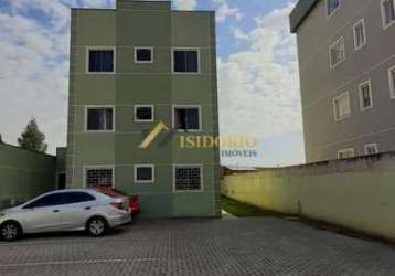 Apartamento com 2 quartos à venda na rua general carneiro, paloma, colombo, 47 m2 por r$ 157.000