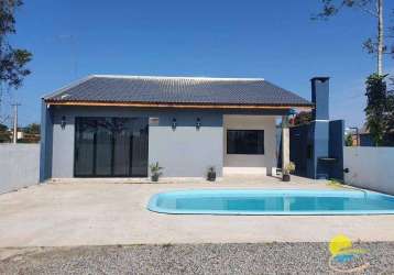 Casa com 1 dormitório para alugar, 50 m² por R$ 600,00/dia - Sai Mirim - Itapoá/SC