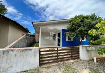 Casa com 2 dormitórios à venda, 63 m² por r$ 200.000 - barra do saí - itapoá/sc