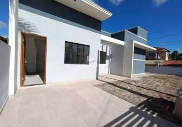 Casa com 3 dormitórios à venda, 80 m² por r$ 369.000,00 - são jose - itapoá/sc