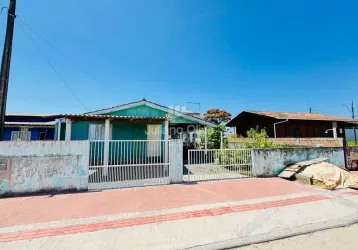 Casa á venda com sobrado nos fundos -  barra do saí