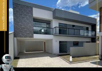 Casa com 3 quartos à venda na rua euclides da cunha ribas, 895, atuba, pinhais, 153 m2 por r$ 680.000