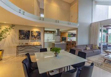 Casa duplex de alto padrão à venda no condomínio mirante camboriú em camboriú -