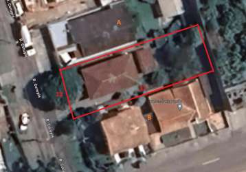 Terreno de 444m² - 12x37 – bairro portão (área construida 121m²)