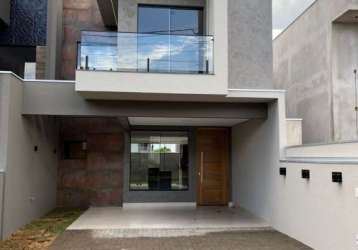 Casa com 3 dormitórios à venda, 140 m² por r$ 790.000,00 - morada das flores - cambé/pr