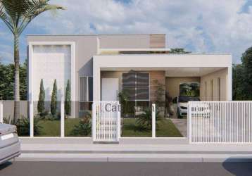 Casa com 3 dormitórios à venda, 115 m² por r$ 710.000,00 - caminho novo - palhoça/sc