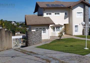 Casa com 4 dormitórios para alugar, 316 m² por r$ 11.500,00/mês - condomínio estância marambaia - vinhedo/sp