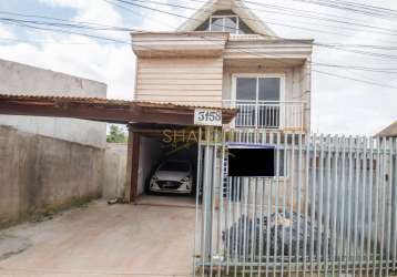 Casa com 4 quartos à venda na estrada velha do barigui, 3158, cidade industrial, curitiba, 210 m2 por r$ 270.000