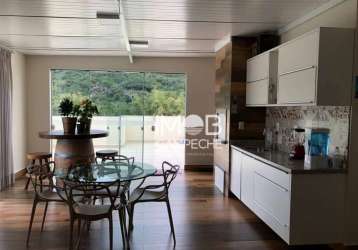 Cobertura com 4 dormitórios à venda, 194 m² - ingleses do rio vermelho - florianópolis/sc
