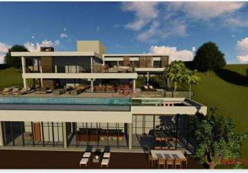 Casa com 4 dormitórios à venda por r$ 4.500.000,00 - vale dos lagos - joanópolis/sp