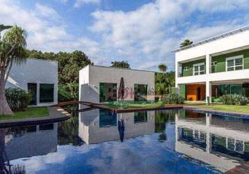 Casa com 7 dormitórios à venda, 1234 m² por r$ 16.000.000,00 - acapulco - guarujá/sp