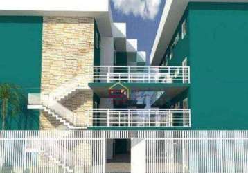 Apartamento com 1 dormitório à venda, 35 m² por r$ 250.000,00 - sertão da quina - ubatuba/sp