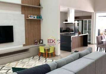 Casa com 3 dormitórios à venda, 220 m² por r$ 1.400.000,00 - loteamento residencial reserva dos lagos - pindamonhangaba/sp