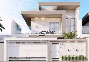Casa com 4 dormitórios à venda, 210 m² por r$ 950.000,00 - costazul - rio das ostras/rj