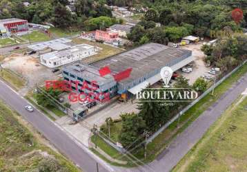 Imperdível barracão à venda: estrutura espetacular com 2686 m² por r$ 14.900.000 - cidade industrial - curitiba/pr