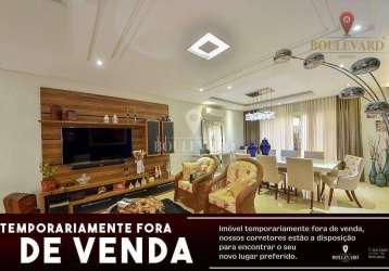 Casa no residencial zandoná, com 3 dormitórios à venda, 280 m² por r$ 1.700.000 - uberaba - curitiba/pr