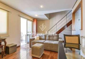 Flat disponível para venda no duplex life moema, com 65m², 2 dormitórios e 2 vagas