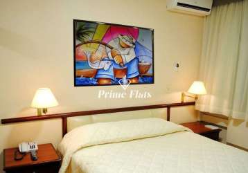 Flat disponível para venda no hotel paulista wall street, com 55m², 1 dormitório e 1 vaga