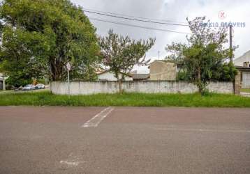 Terreno à venda com casa averbada, 528 m² por r$ 650.000 - guabirotuba - curitiba/pr