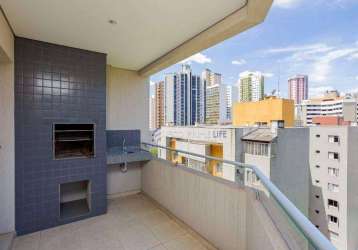 Apartamento com 2 dormitórios à venda, 67 m² por r$ 638.000,00 - bigorrilho - curitiba/pr
