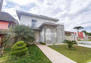 Casa à venda, 219 m² por r$ 1.220.000,00 - abranches - curitiba/pr