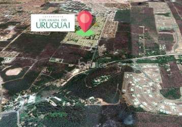 Loteamento esplanada do uruguai - lotes residenciais - prontos para construir