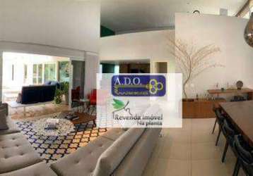 Casa com 4 dormitórios à venda, 450 m² por r$ 1.990.000,00 - santa cândida - vinhedo/sp