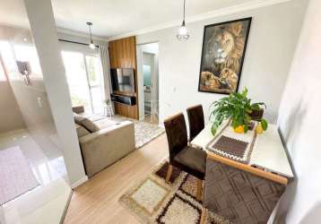 Apartamento com 2 quartos à venda na rua severino fasolin, 586, santo antônio, são josé dos pinhais, 45 m2 por r$ 219.900