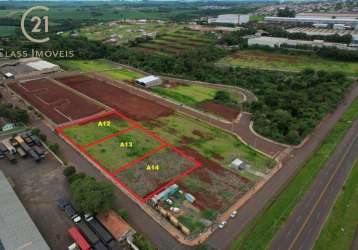 Terreno à venda em ibiporã, pq industrial, com 1250 m²
