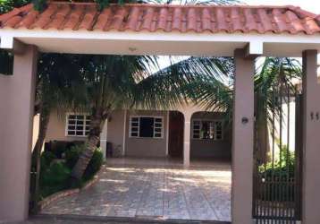 Casa para venda em foz do iguaçu, jardim bandeirantes, 2 dormitórios, 1 suíte, 1 banheiro, 6 vagas