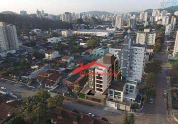 Cobertura com 3 dormitórios à venda, 133 m² por r$ 1.010.687,61 - anita garibaldi - joinville/sc