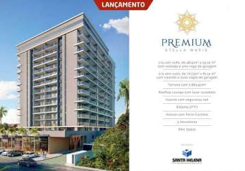 Apartamento para venda no stella premium com 46 metros quadrados com 1 quarto em stella maris - salvador - ba