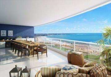 Apartamento a venda no hemisphere 360º com 4 suítes, 200 m², frente mar em pituaçu!