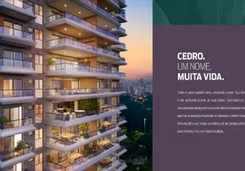 Apartamento para venda com 4 suítes de 154m² no Cedro Horto, no Horto Florestal