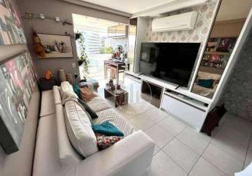 Apartamento à venda, 77 m² por r$ 875.000,00 - itacorubi - florianópolis/sc