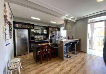 Apartamento com 2 dormitórios à venda, 78 m² por r$ 690.000,00 - estreito - florianópolis/sc