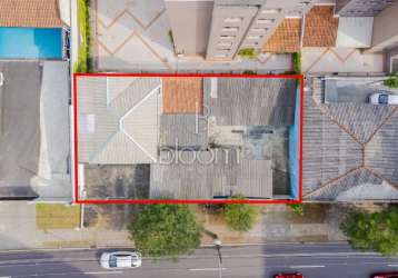 Terreno à venda na rua martim afonso, 2041, bigorrilho, curitiba, 350 m2 por r$ 1.200.000
