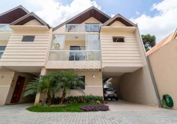 Casa em condomínio fechado com 3 quartos à venda na rua manoel das chagas lima, 91, são braz, curitiba, 192 m2 por r$ 1.300.000