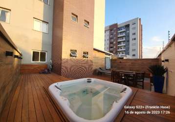 Apartamento garden mobiliado - condominio clube interior c/ fino acabamento, 155,88 m2 privativos (10 anos)