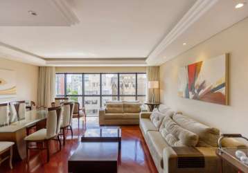 Apartamento com 4 quartos à venda na rua deputado mário de barros, 881, juvevê, curitiba, 194 m2 por r$ 1.600.000