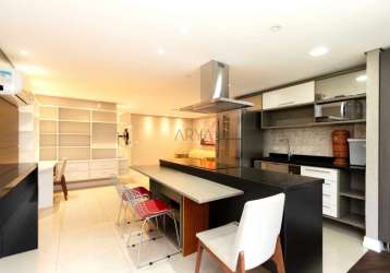 Apartamento com 2 quartos à venda na rua benjamin lins, 750, batel, curitiba, 72 m2 por r$ 680.000