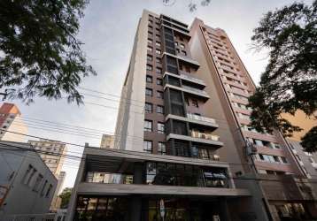 Apartamento com 1 quarto à venda na rua doutor faivre, 1044, centro, curitiba, 27 m2 por r$ 390.000