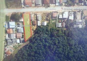 Terreno à venda, 802 m² por r$ 400.000,00 - jardim santa maria - almirante tamandaré/pr