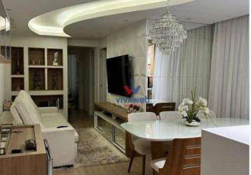 Apartamento com 3 dormitórios à venda, 94 m² por r$ 570.000,00 - centro - pinhais/pr