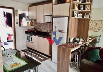 Casa com 2 dormitórios à venda, 55 m² por r$ 180.000,00 - vila vicente macedo - piraquara/pr