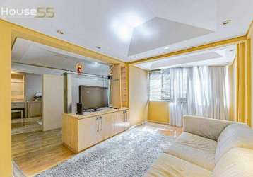 Apartamento com 3 dormitórios à venda, 70 m² por r$ 550.000,00 - batel - curitiba/pr