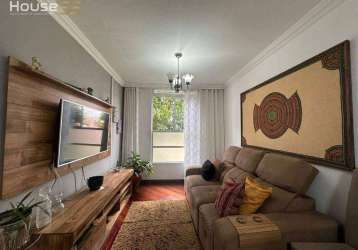 Apartamento com 3 dormitórios à venda, 78 m² por r$ 340.000,00 - novo mundo - curitiba/pr